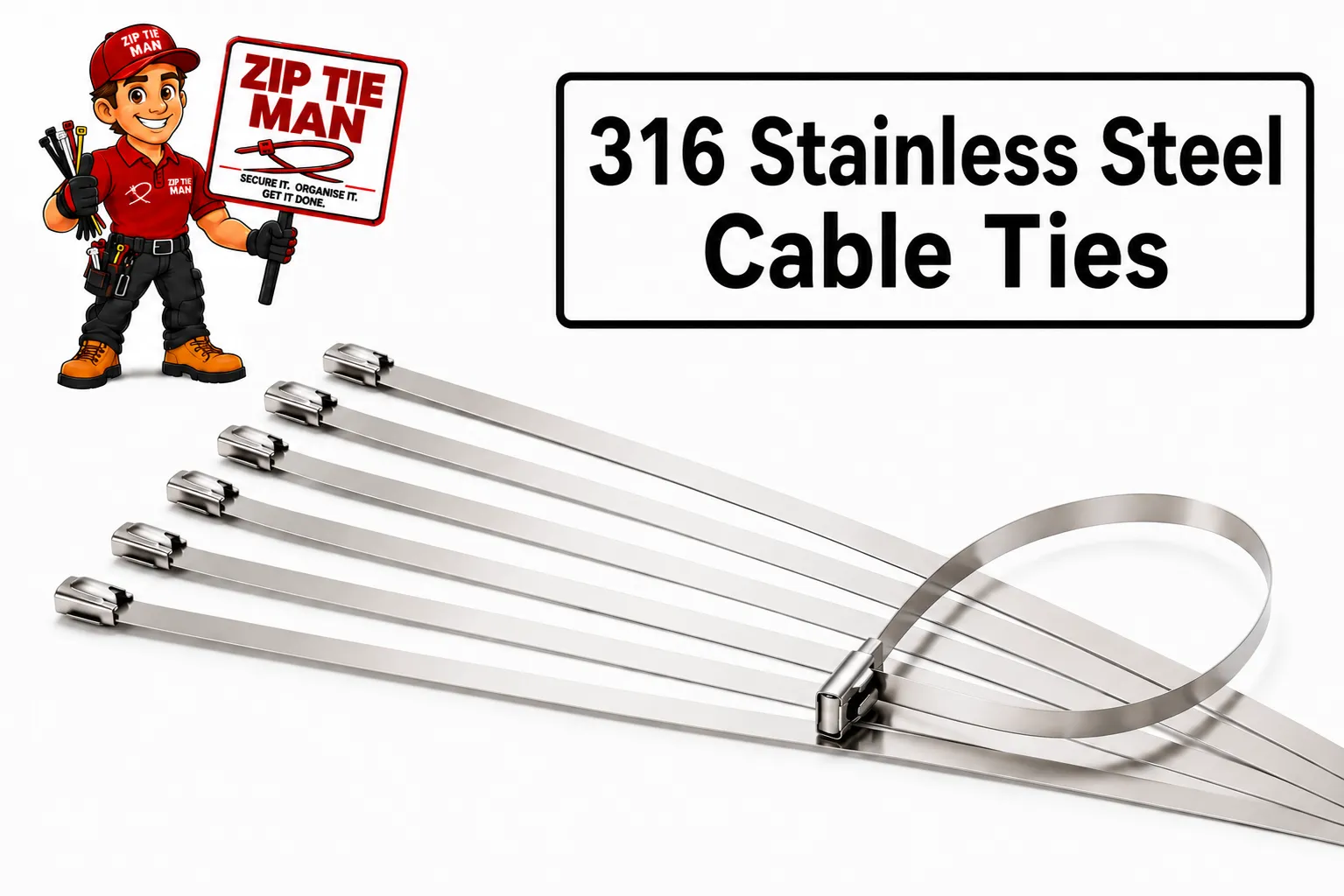 316 Stainless Steel Cable Ties